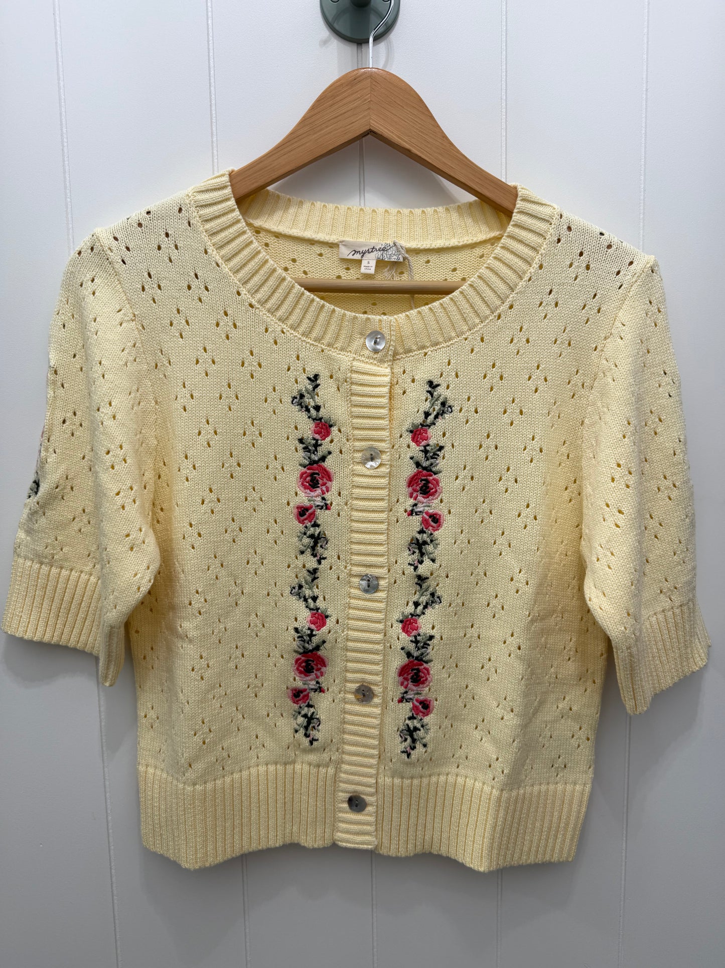 Embroidery Accent Cardigan