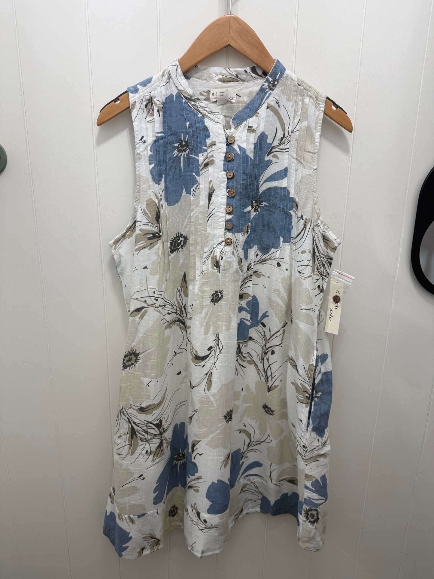 Floral Pintuck Dress