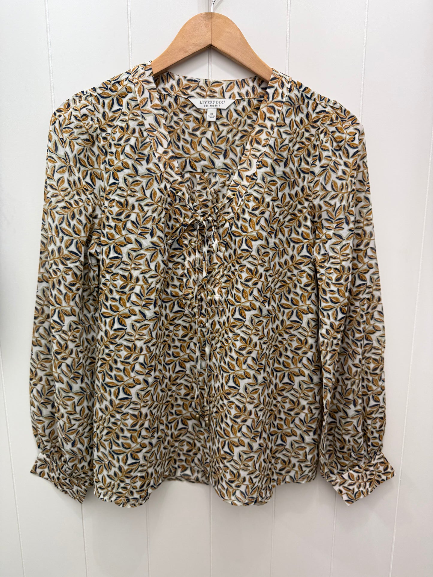 Long Sleeve Printed Top