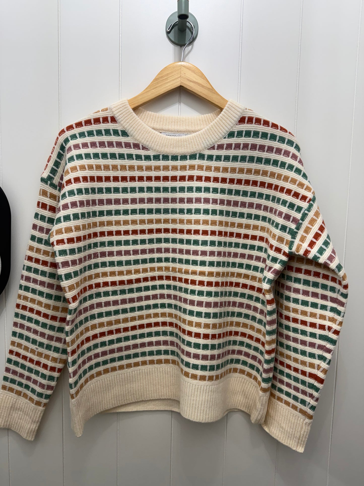 Textured Stripe Sweater