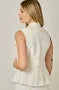 Denim Peplum Vest