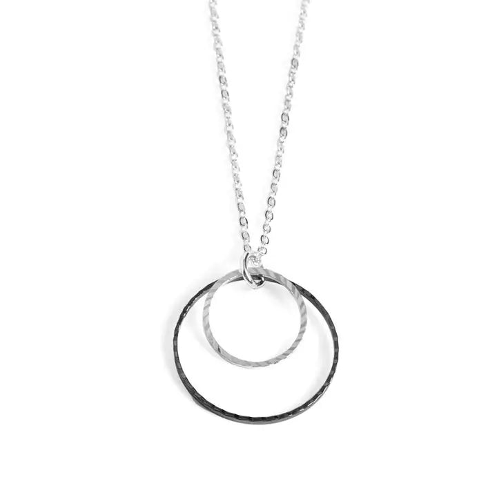 Double Hoop Necklace