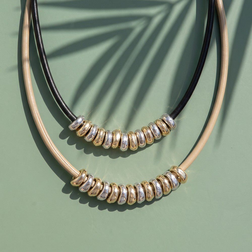 Rubber Cord Necklace