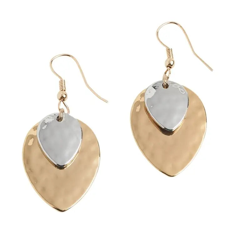 Oval Drop Earring