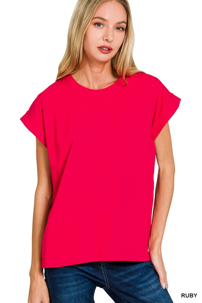 Short Sleeve Round Neck Tee