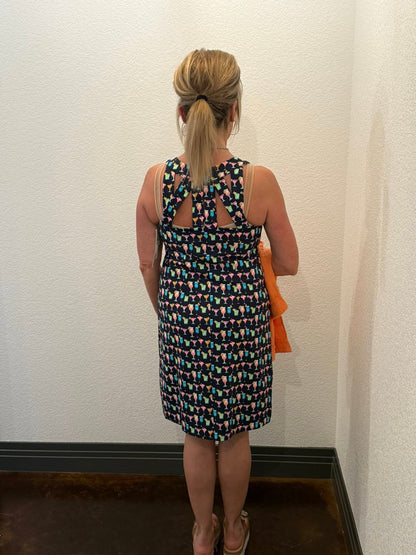 Sexy Back Short Dress