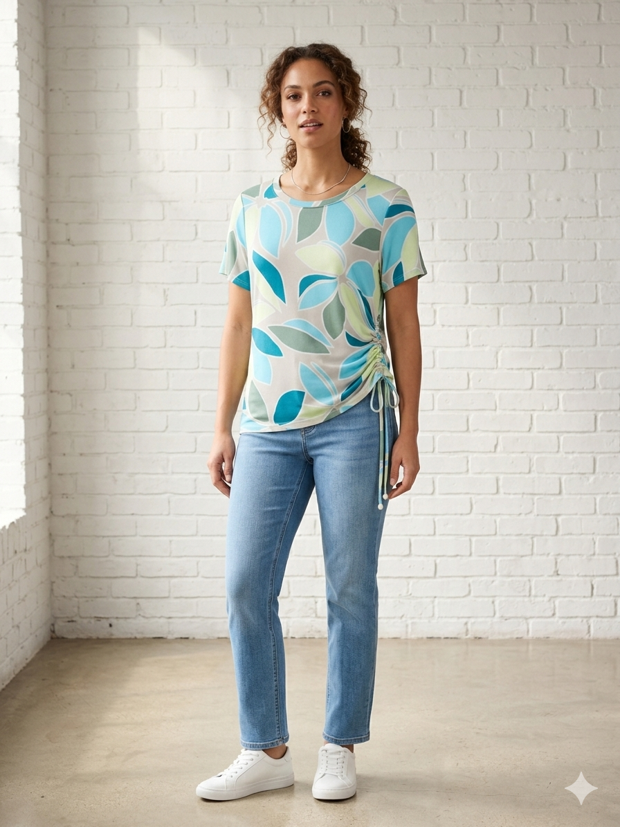 Top W/Side Ruching