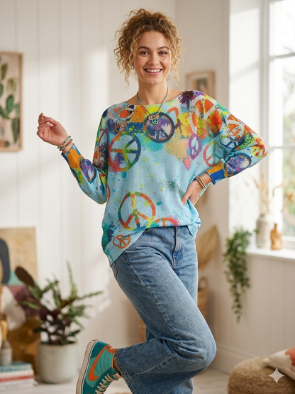 One Size Peace Top