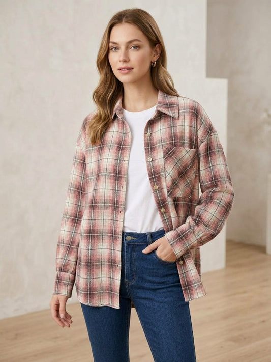 Button Down Flannel Shirt