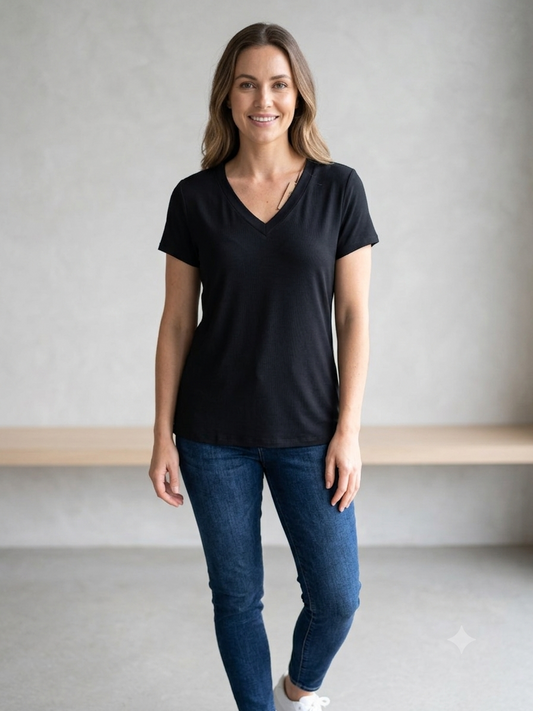 Essential V-Neck Tee