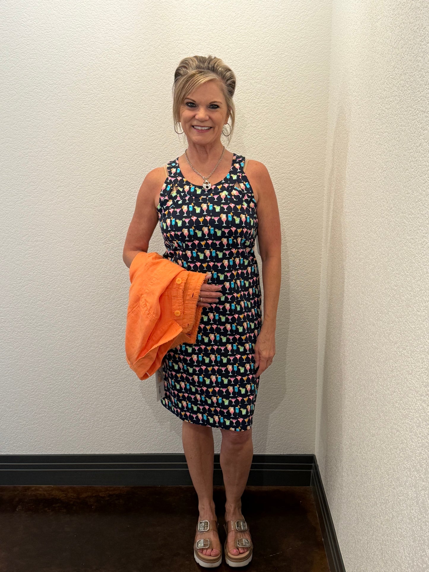 Sexy Back Short Dress