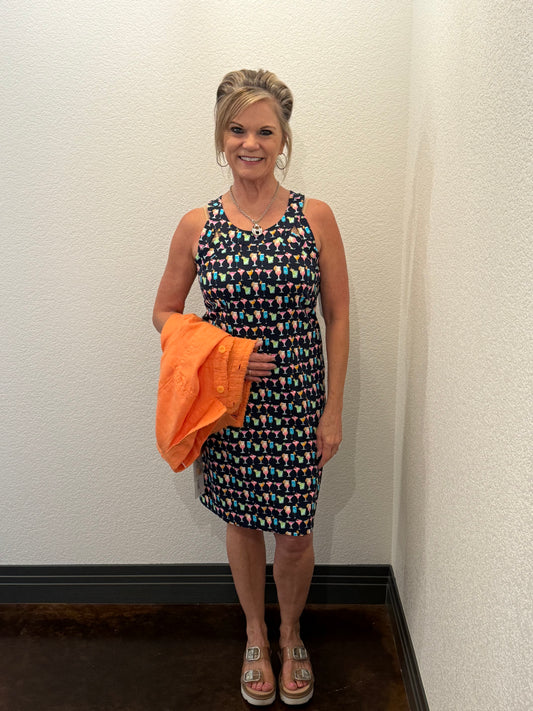 Sexy Back Short Dress