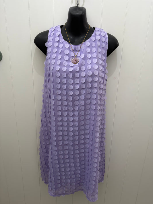 Textured Sleeveless Dress