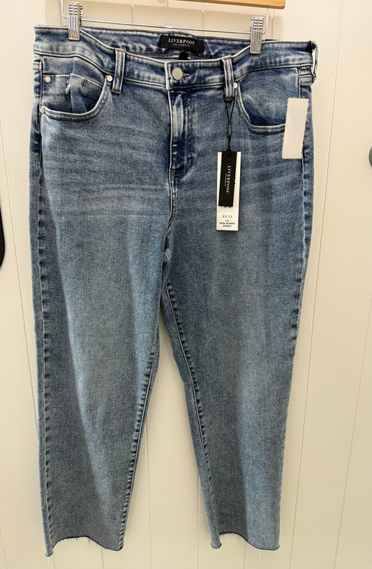 28" Non Skinny Skinny W/Cut Hem