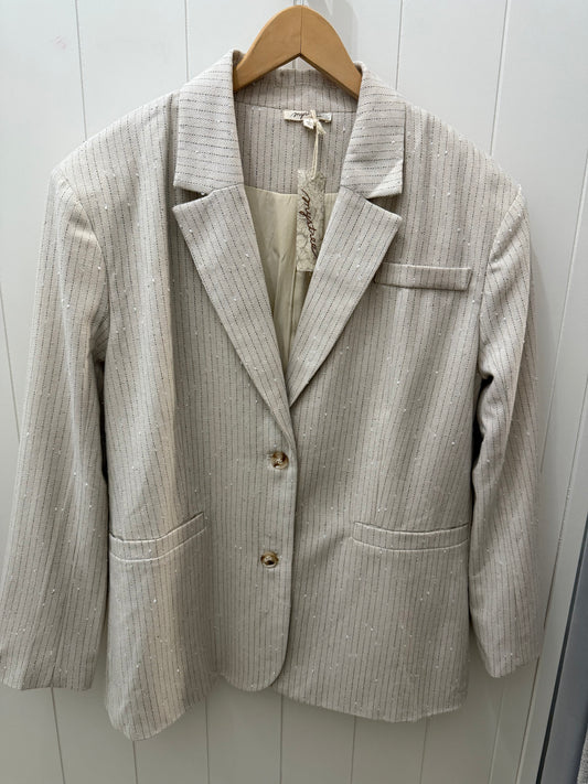 Sparkle Oversized Blazer