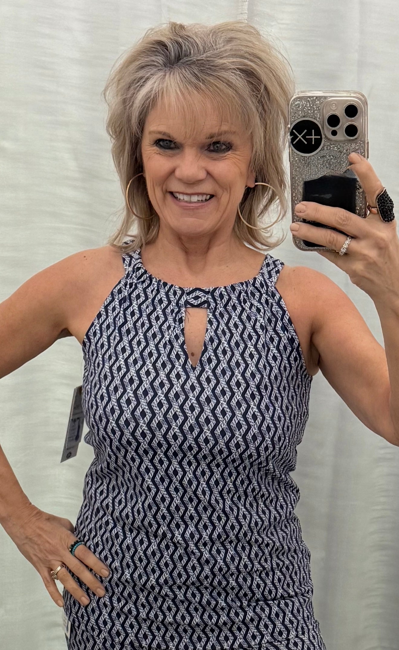 Halter Keyhole Tank Top