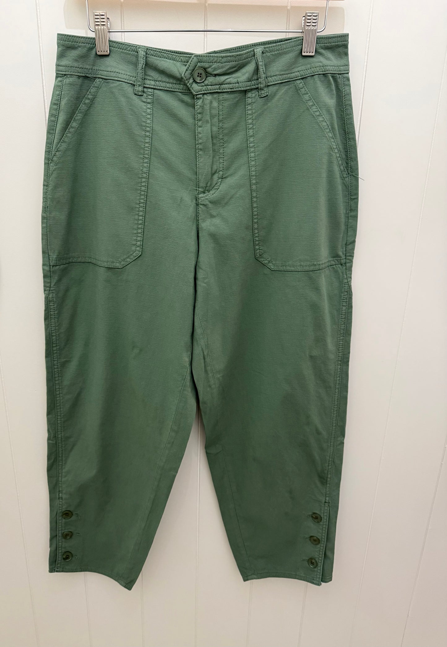 Ankle Pant W/Button Detail
