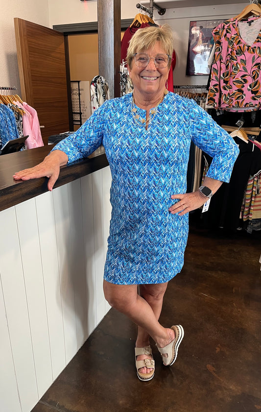 3/4 Sleeve Travel Dress