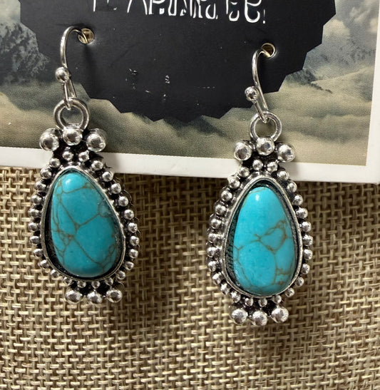 Beaded Edge Earrings