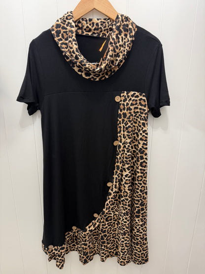 Cowl Neck Dress
