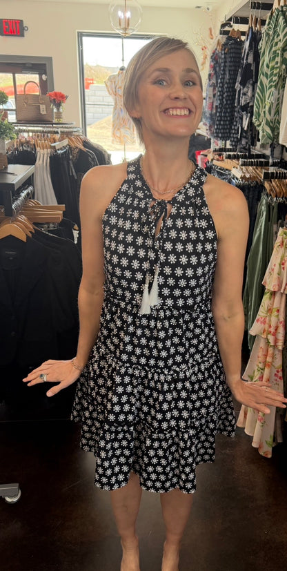 Sleeveless Tassel Dress