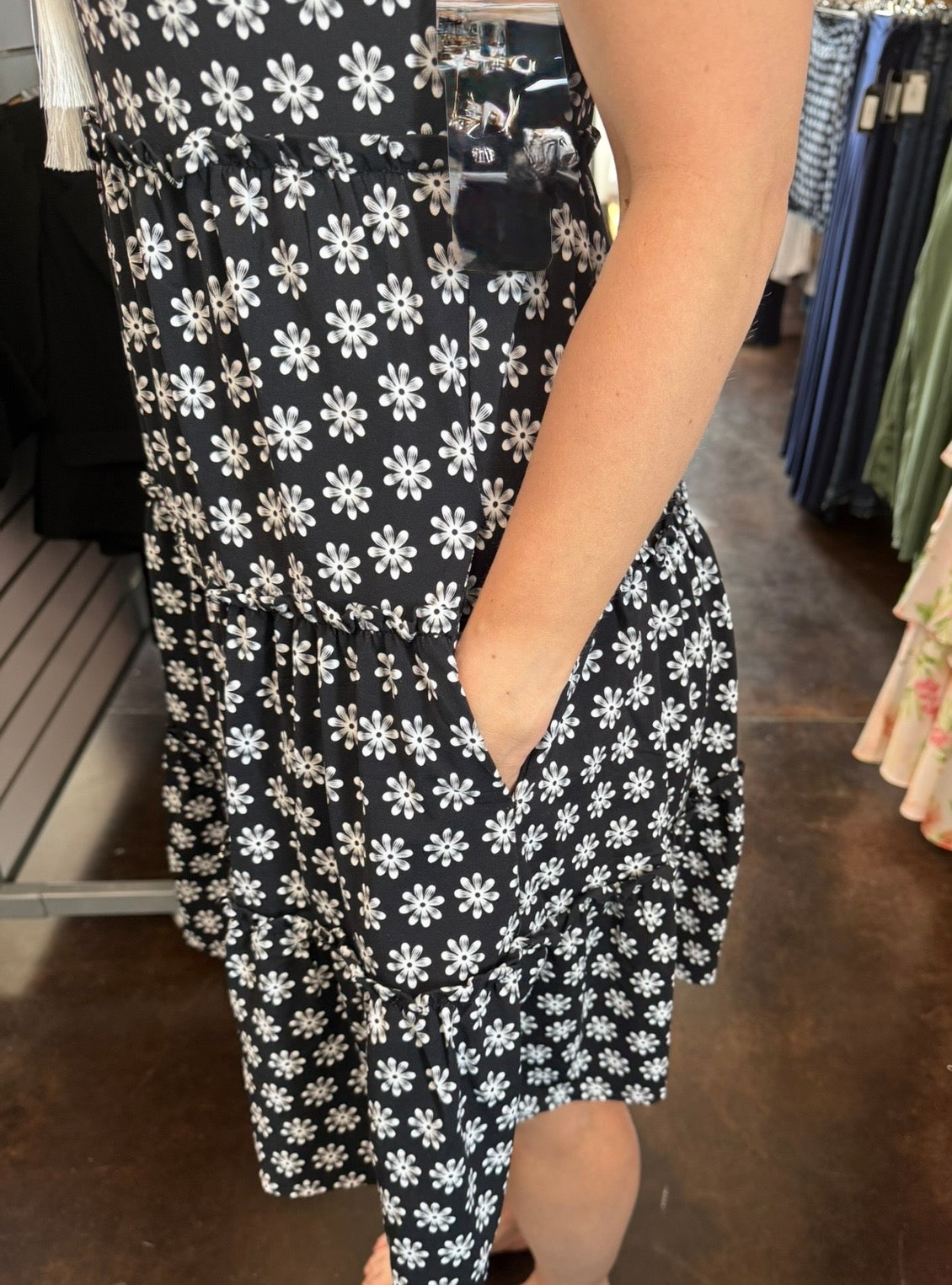Sleeveless Tassel Dress