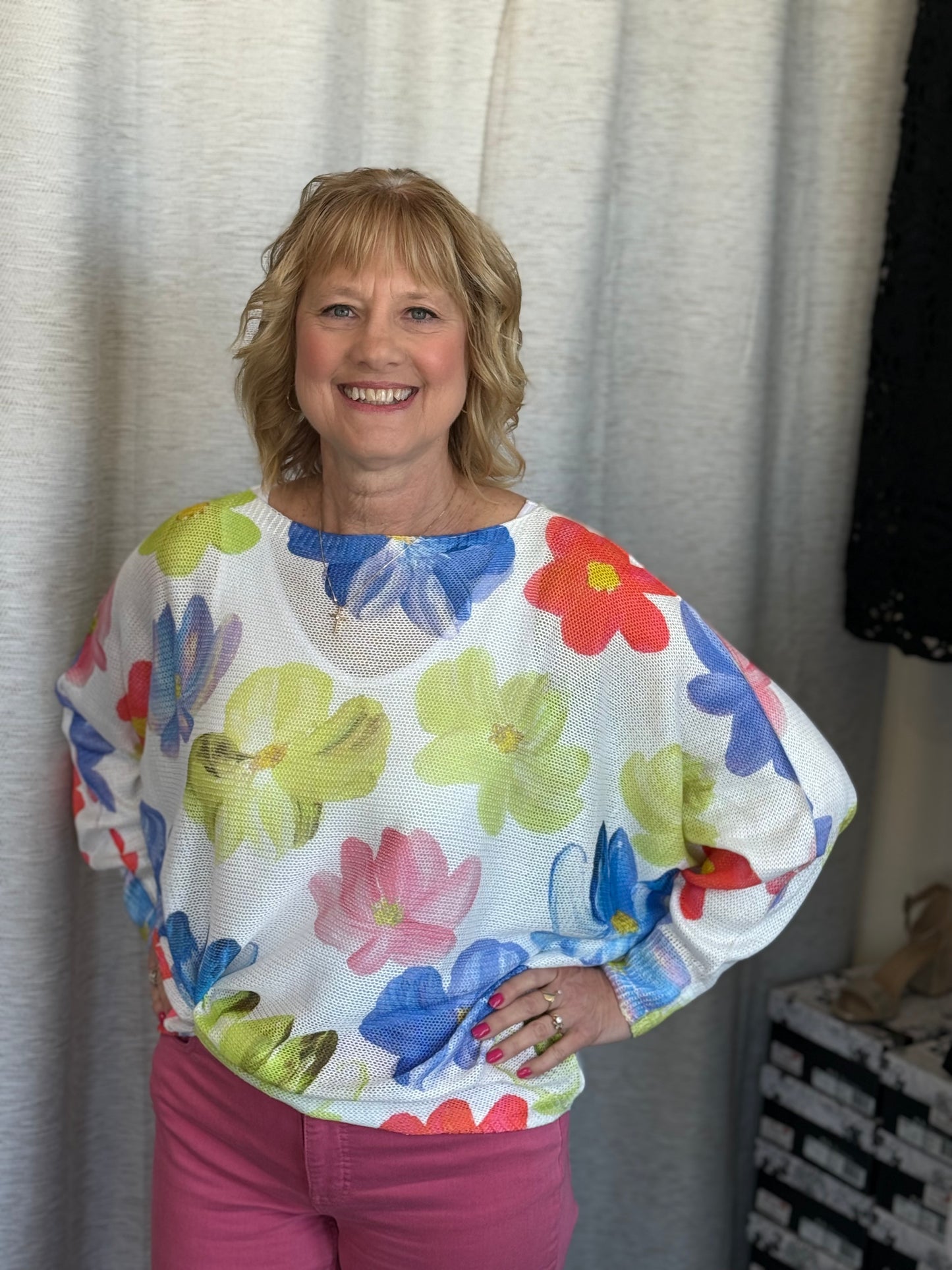 Floral One Size Top