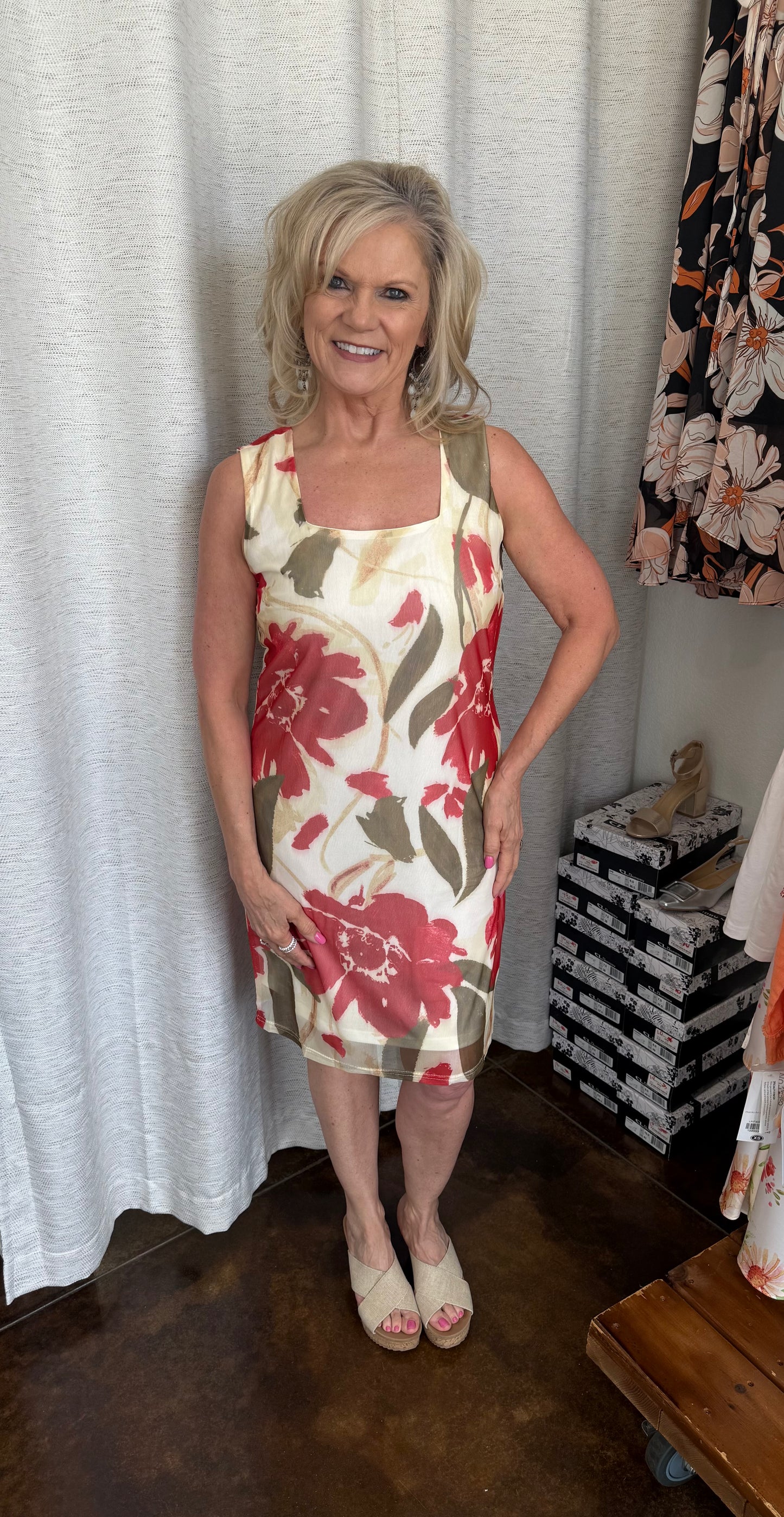 Mesh Tank Dress