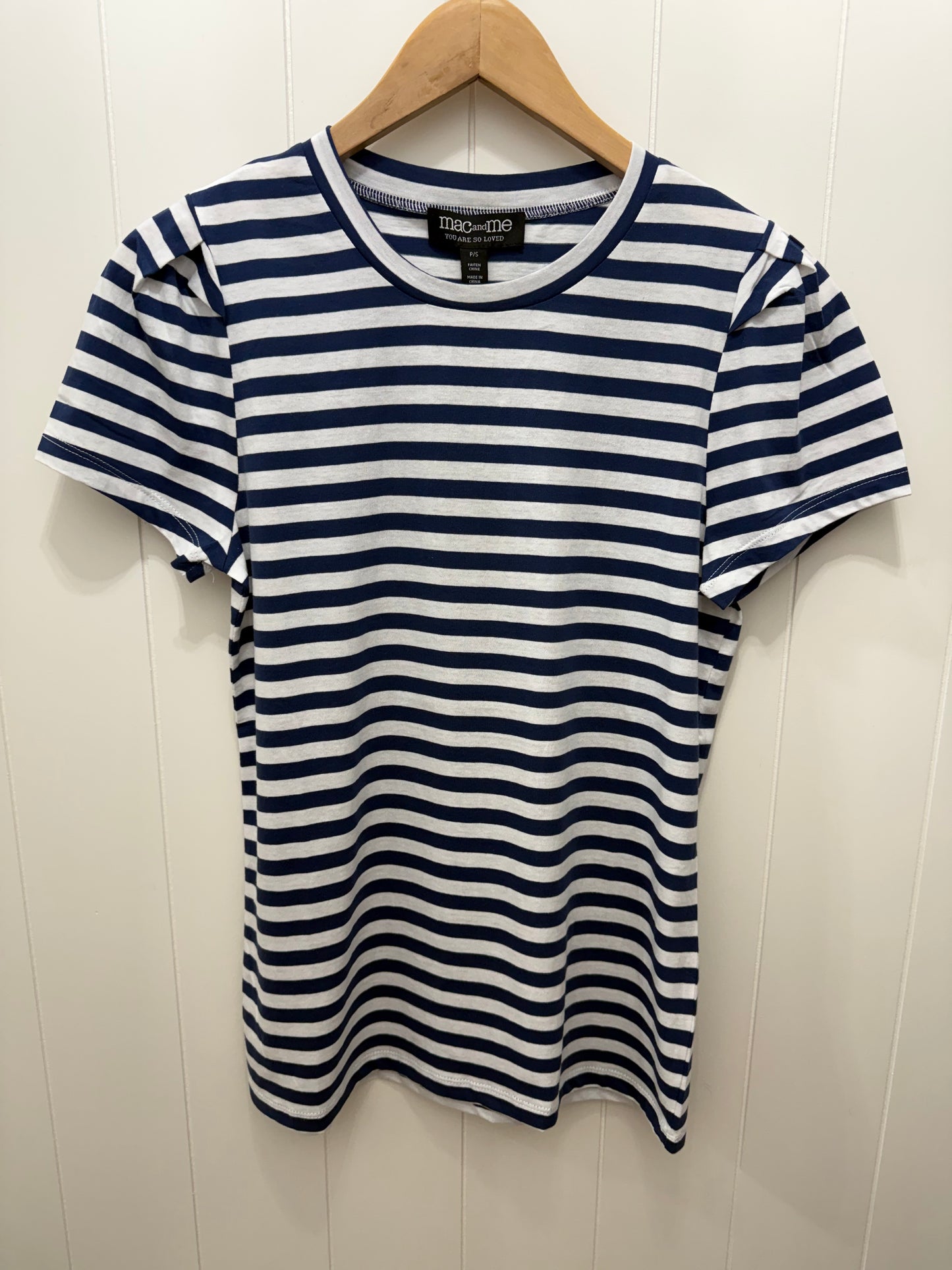Mac and Me Striped Tee