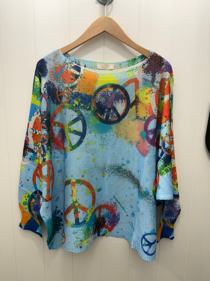 One Size Peace Top