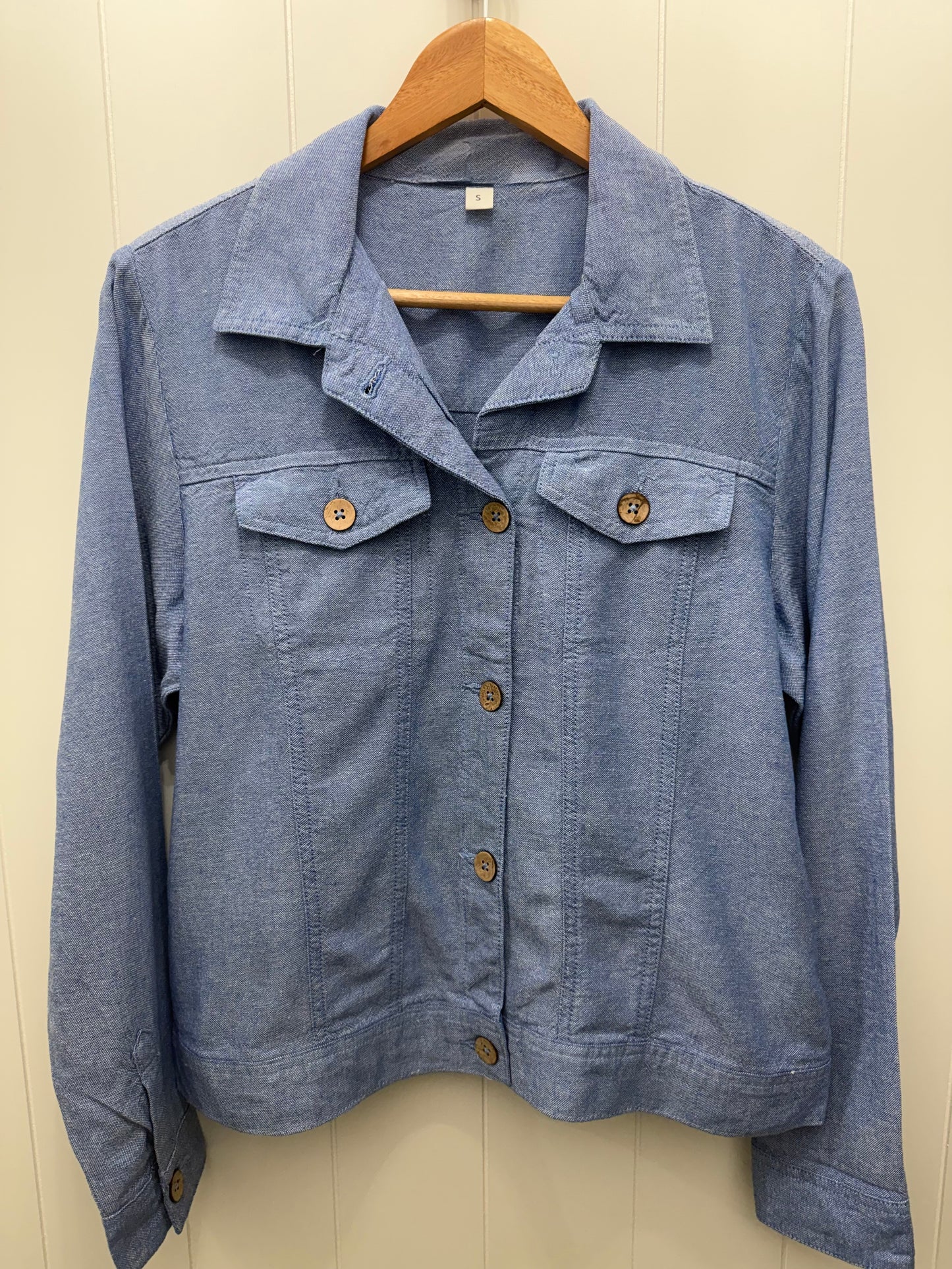 Linen Jean Jacket