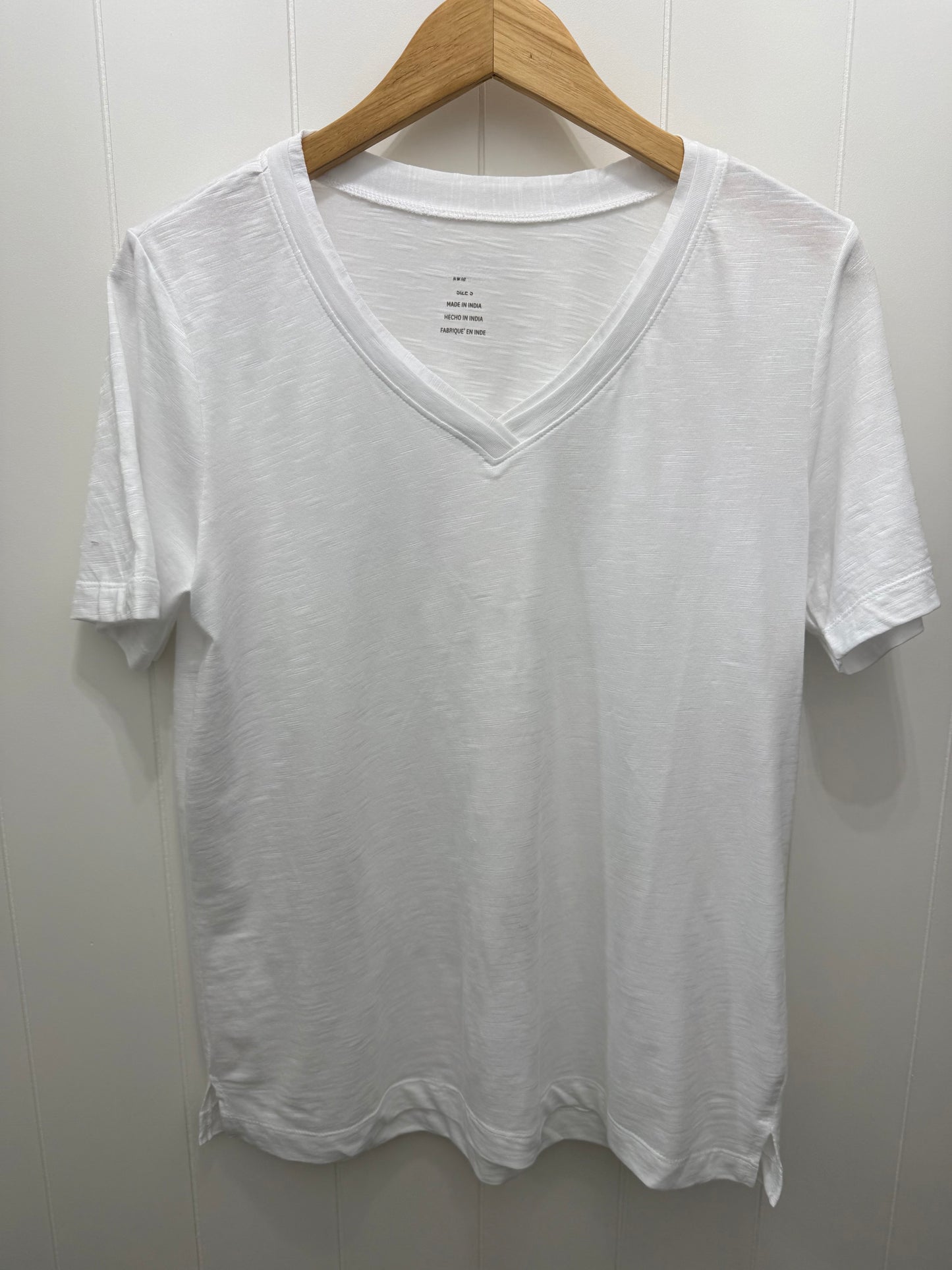 V-Neck Slub Tee