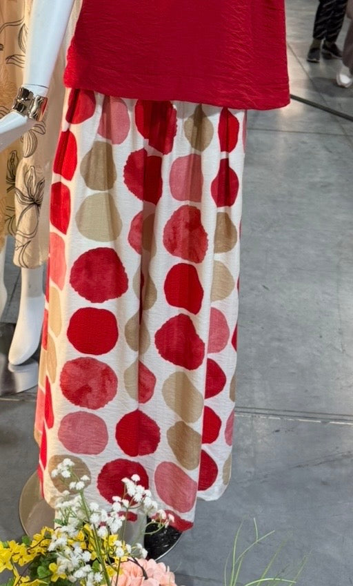 Pull On Skirt Pant
