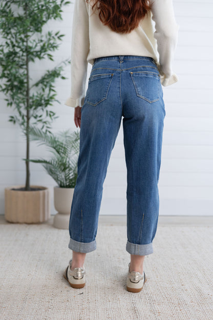 Mac & Me Barrel Leg Jean