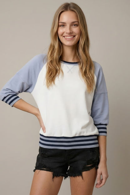 Color Block Sweatshirt