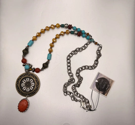 Mixed Media Necklace
