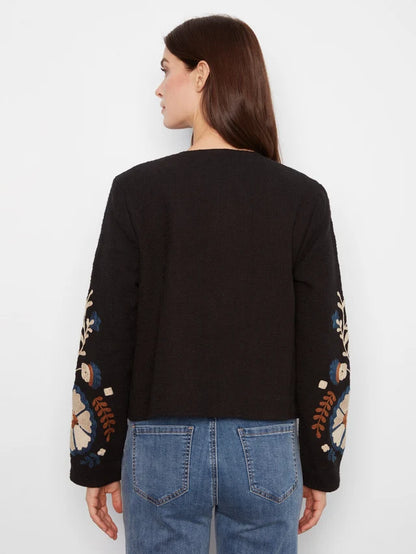 Embroidered Cotton Jacket