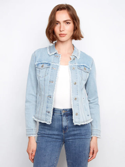 Fringe Edge Denim Jacket