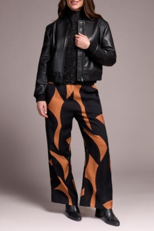 Zipped Front Bomber Jacket