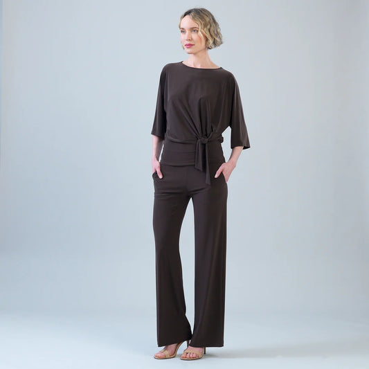 Side Tie Knit Top