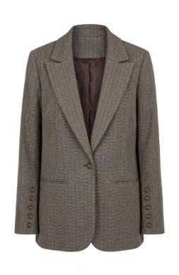Blazer W/Button Sleeve