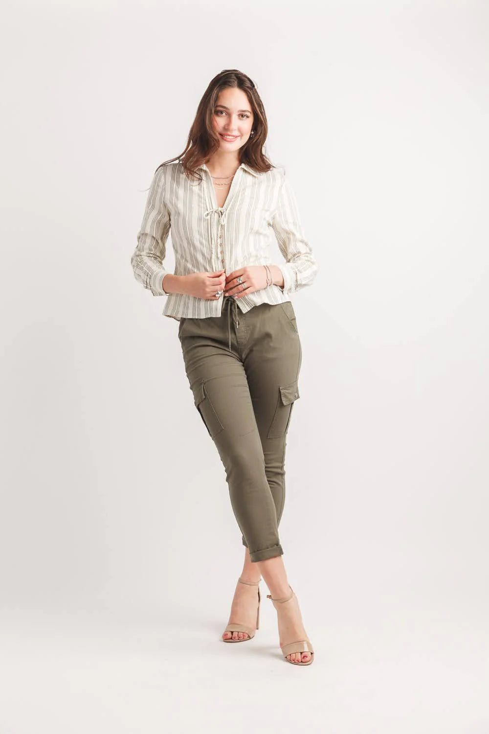 Cotton Blend Cargo Pant