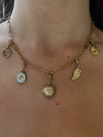 Mac and Me Charm Necklace