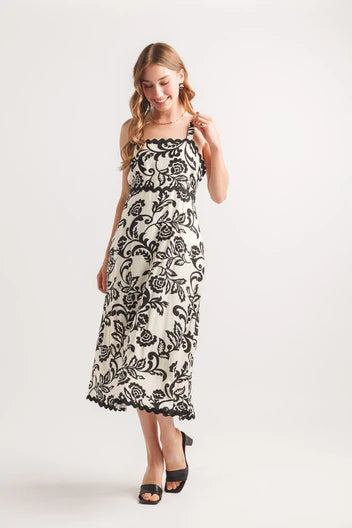 Rick Rack Trim Dress