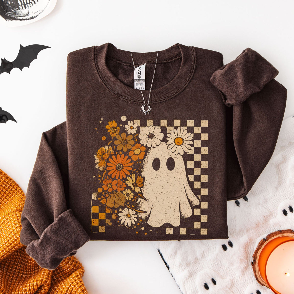 Ghost W/Checks Sweatshirt