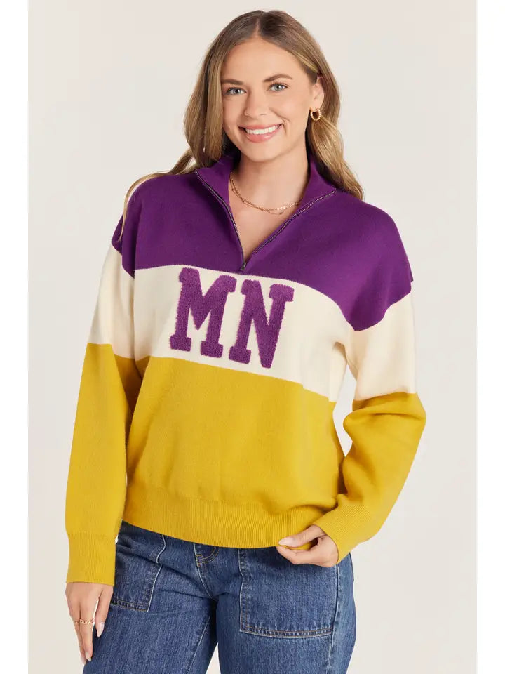 MN Half Zip Sweater