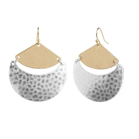 Swinging Moon Earrings