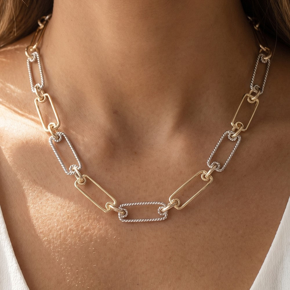Paperclip Chain Necklace