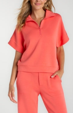 Half Zip Popover