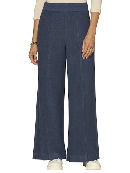 Wide Leg Side Panel Pant